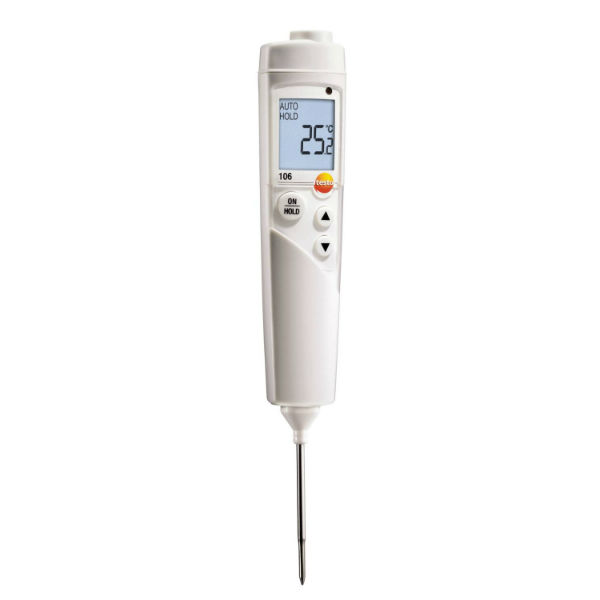 Компактный термометр testo 106 с сигналом тревоги  для пищевого сектора (0560 1063)