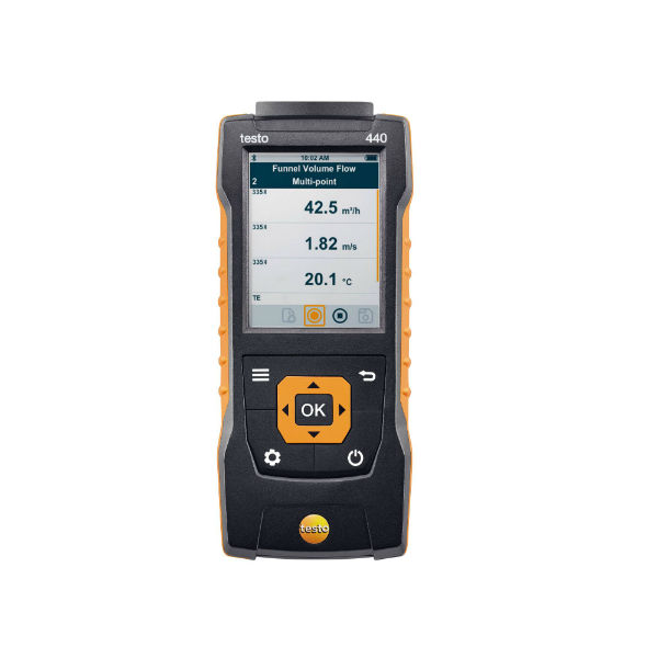 Прибор для измерения скорости и оценки качества воздуха в помещении testo 440 (0560 4401)