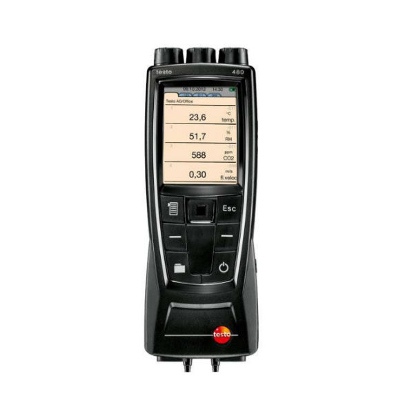 Профессиональный измерительный прибор testo 480 для систем ВКВ (0563 4800)